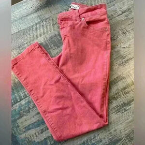Beija Flora Made in Brazil Pants Size 6 faded red